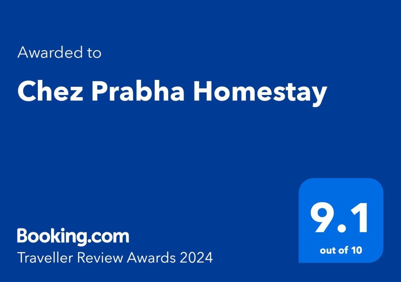 Chez Prabha Homestay Pondicherry Bagian luar foto